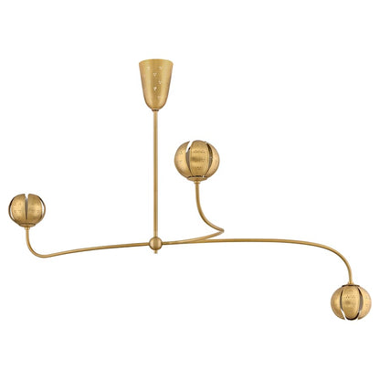 Fredrick Ramond Anthos 4 Light 54" Wide LED Chandelier