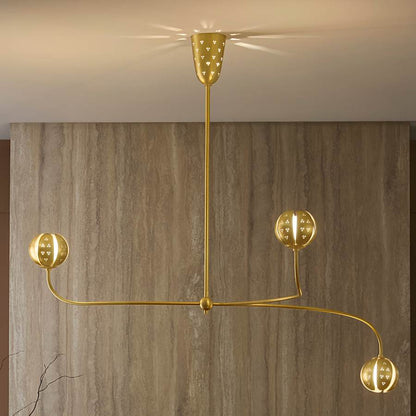 Fredrick Ramond Anthos 4 Light 54" Wide LED Chandelier