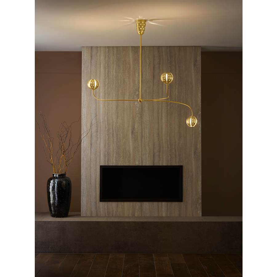 Fredrick Ramond Anthos 4 Light 54" Wide LED Chandelier