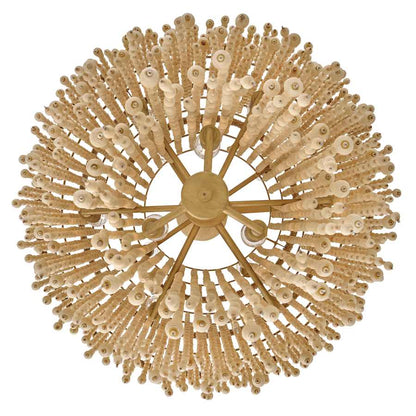 Fredrick Ramond Freya 13 Light 29" Wide Beaded Waterfall Chandelier