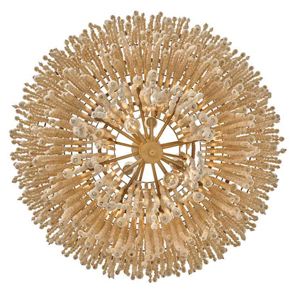 Fredrick Ramond Freya 17 Light 37" Wide Beaded Waterfall Chandelier