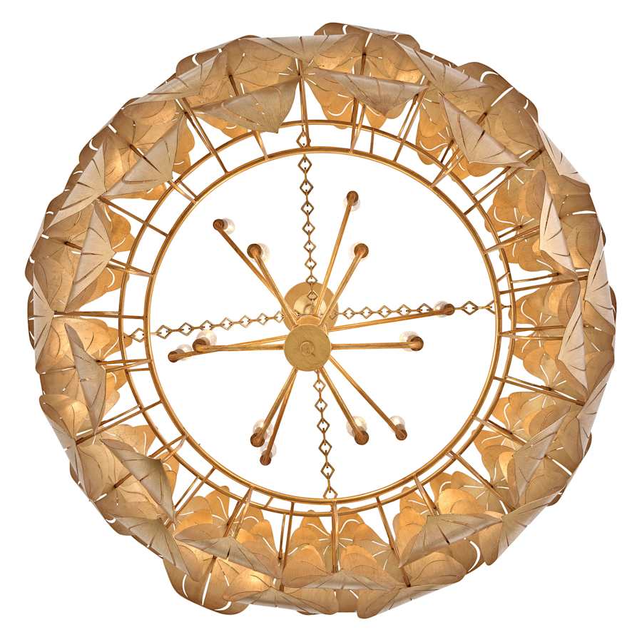 Fredrick Ramond Camille 12 Light 45" Wide Globe Chandelier