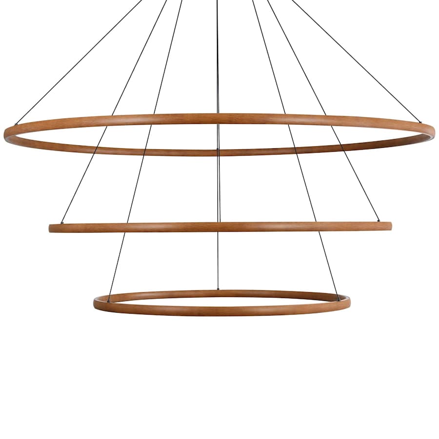 Golden Lighting Veritas 71" Wide Ring Chandelier