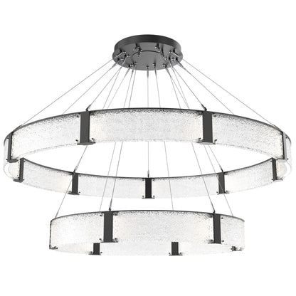 Hammerton Studio Parallel 72" Wide LED Ring Chandelier