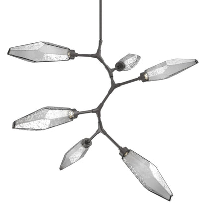 Hammerton Studio Rock Crystal 39" Wide LED Abstract Chandelier