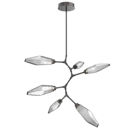 Hammerton Studio Rock Crystal 39" Wide LED Abstract Chandelier