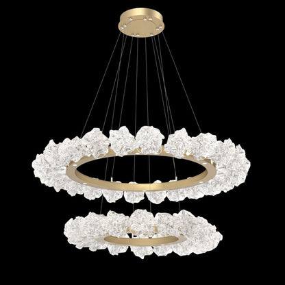 Hammerton Studio Blossom 50 Light 50" Wide LED Ring Chandelier