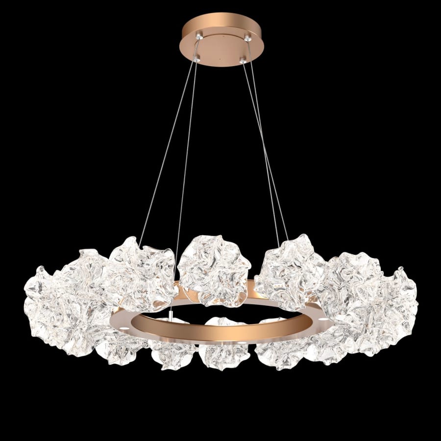 Hammerton Studio Blossom 30 Light 50" Wide LED Ring Chandelier