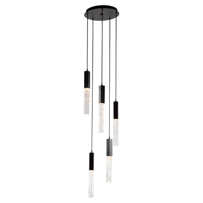 Hammerton Studio Axis 5 Light 16" Wide LED Multi Light Pendant