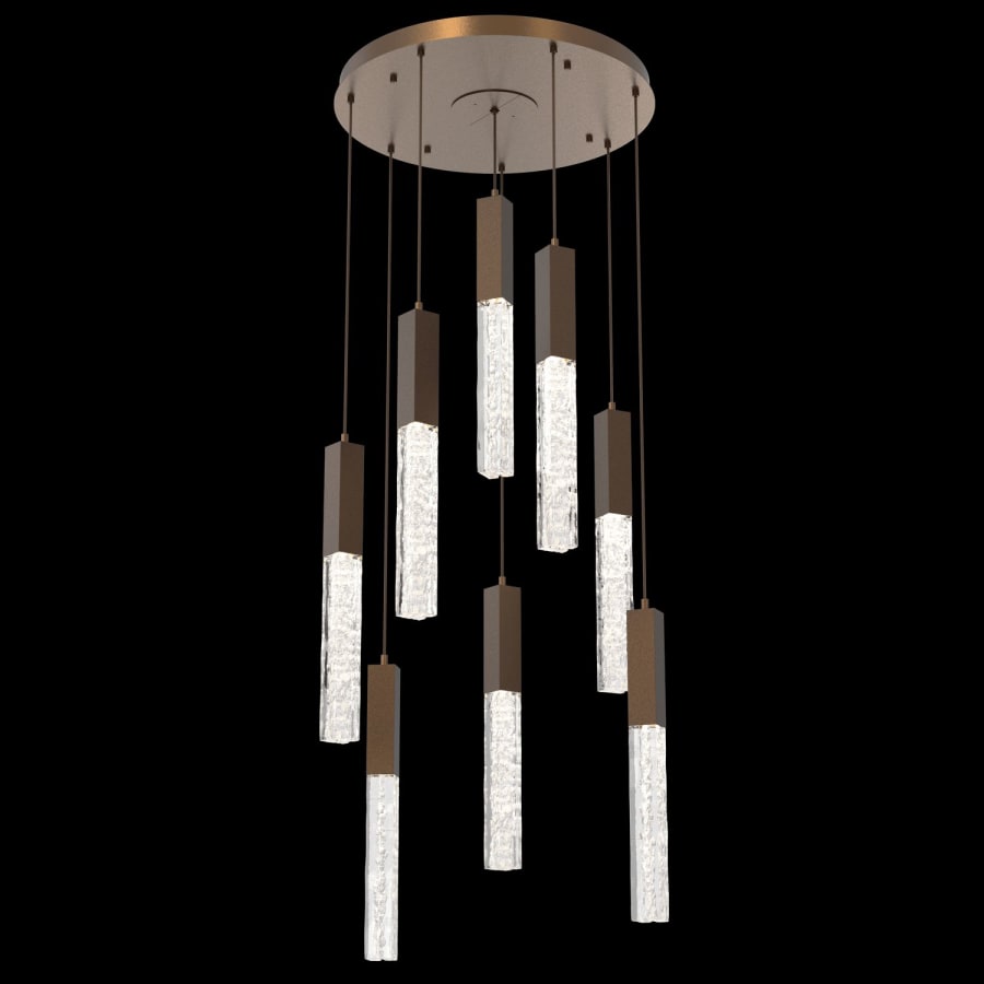 Hammerton Studio Axis 8 Light 24" Wide LED Multi Light Pendant