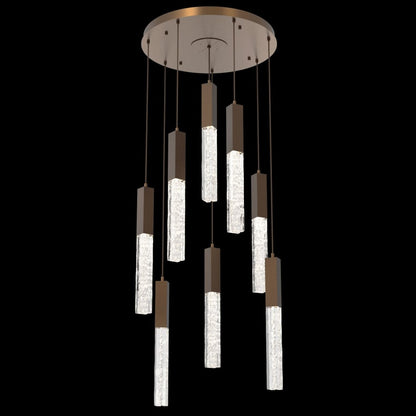 Hammerton Studio Axis 8 Light 24" Wide LED Multi Light Pendant