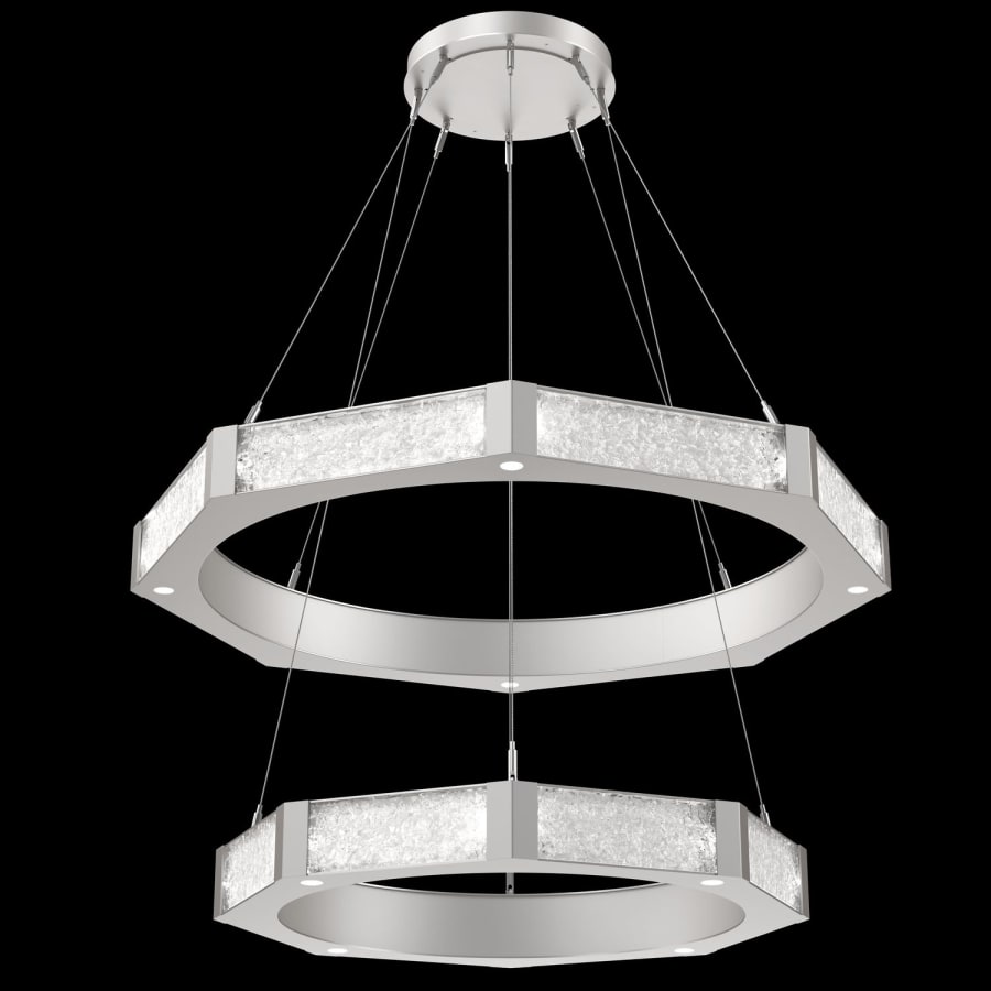 Hammerton Studio Glacier 40 Light 48" Wide LED Ring Chandelier