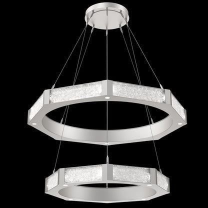 Hammerton Studio Glacier 40 Light 48" Wide LED Ring Chandelier