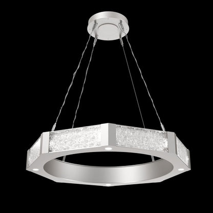 Hammerton Studio Glacier 20 Light 36" Wide LED Ring Chandelier