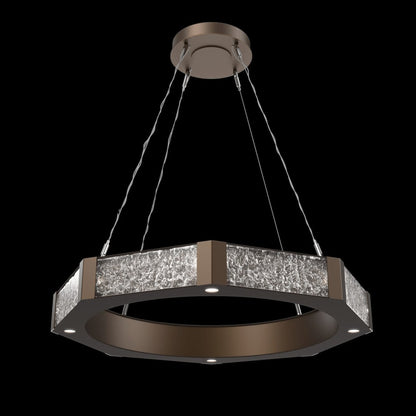 Hammerton Studio Glacier 20 Light 36" Wide LED Ring Chandelier