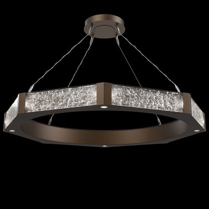 Hammerton Studio Glacier 20 Light 48" Wide LED Ring Chandelier