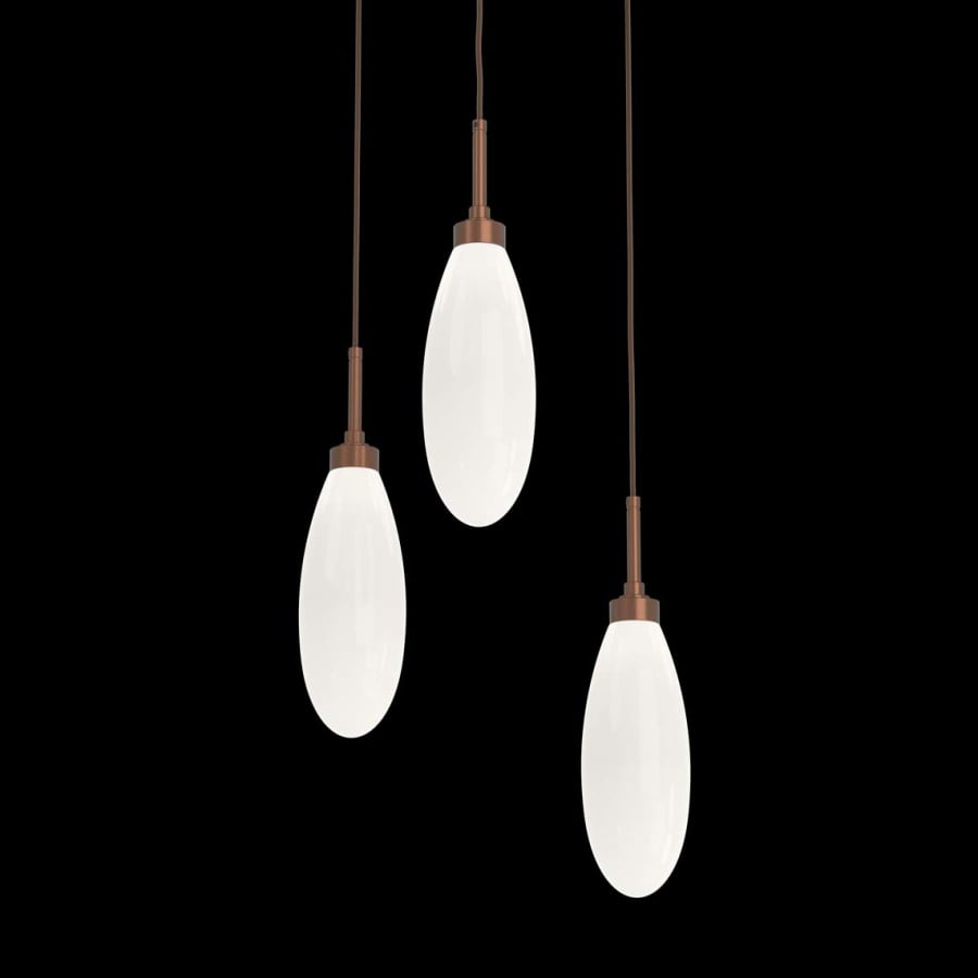 Hammerton Studio Fiori 3 Light 17" Wide LED Multi Light Pendant - 3000K