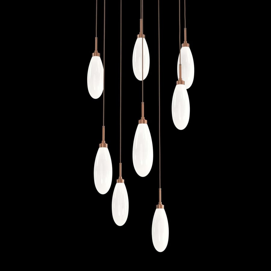 Hammerton Studio Fiori 8 Light 26" Wide LED Abstract Multi Light Pendant - 3000K