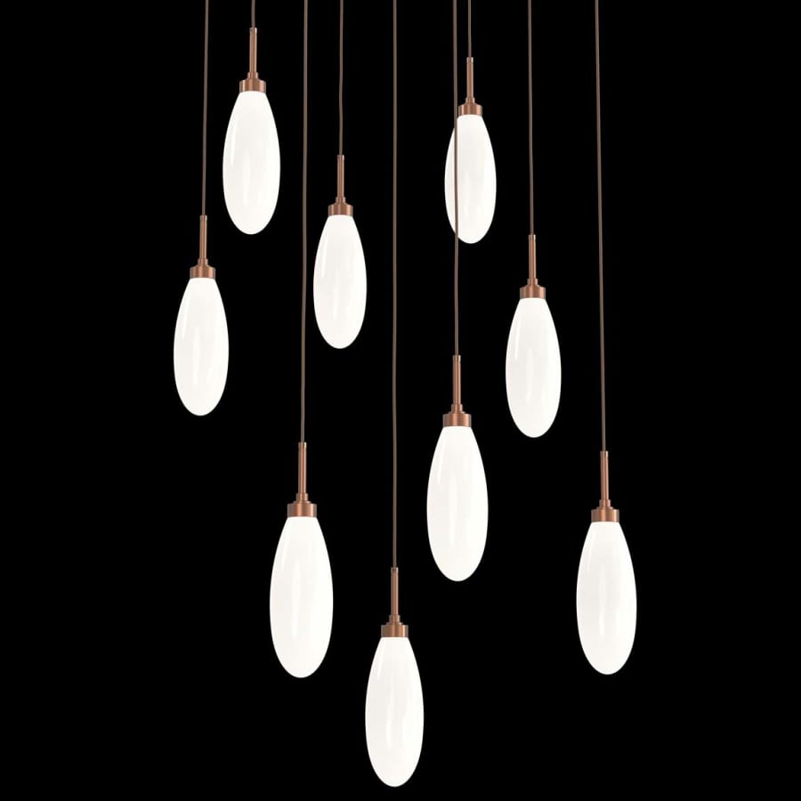 Hammerton Studio Fiori 9 Light 26" Wide LED Abstract Multi Light Pendant - 3000K