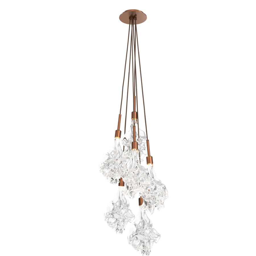 Hammerton Studio Blossom 6 Light 13" Wide LED Multi Light Pendant