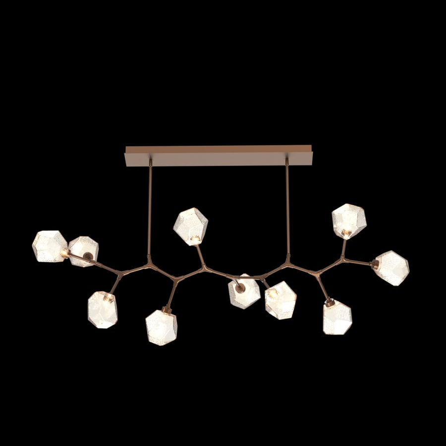 Hammerton Studio Gem 10 Light 64" Wide LED Abstract Chandelier - 2700K