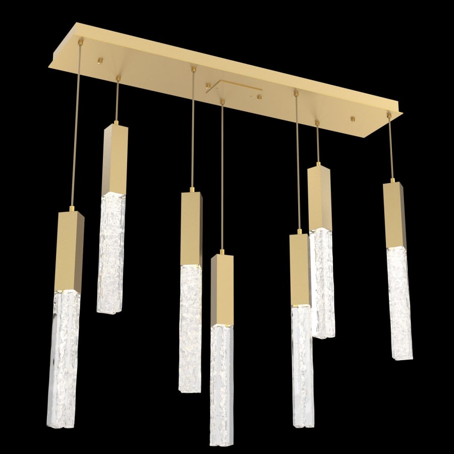 Hammerton Studio Axis 7 Light 42" Wide LED Multi Light Pendant