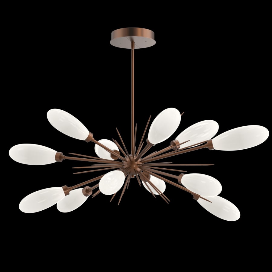 Hammerton Studio Fiori 12 Light 34" Wide LED Abstract Sputnik Chandelier - 3000K