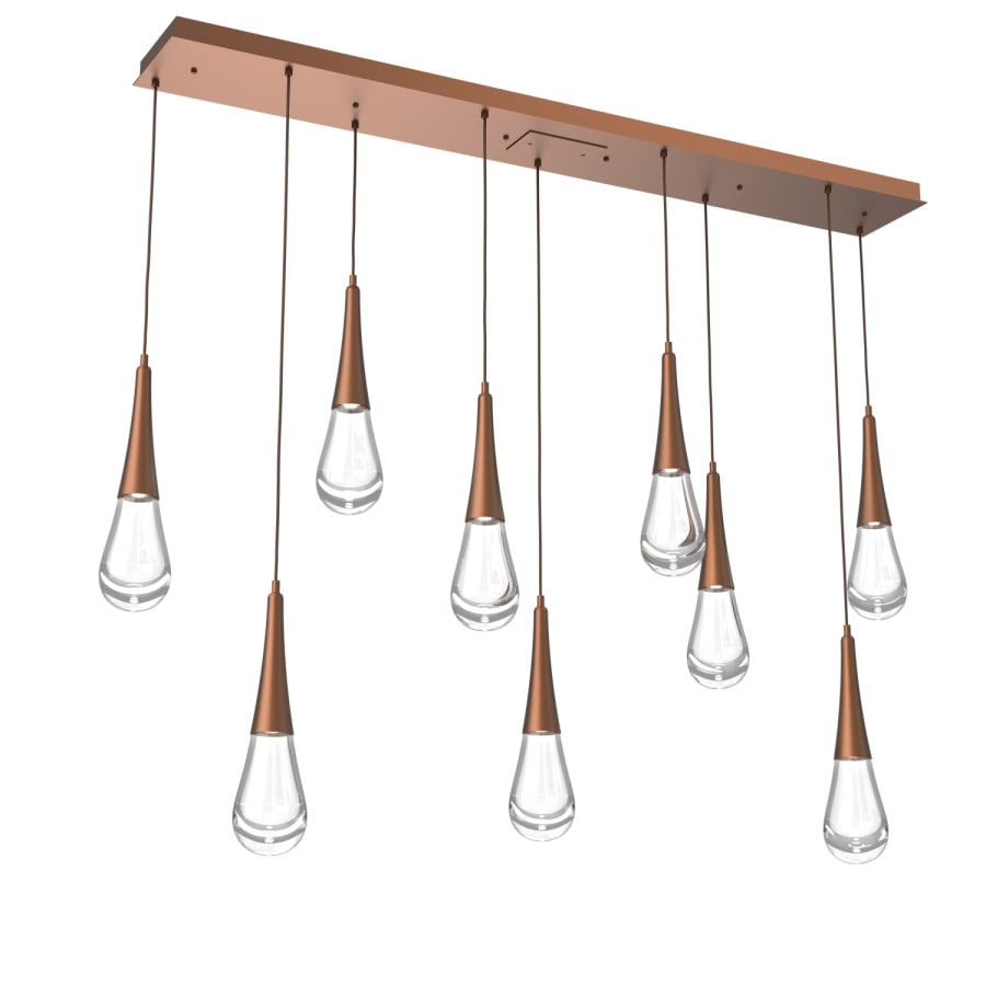 Hammerton Studio Rain Drop 65" Wide LED Linear Pendant