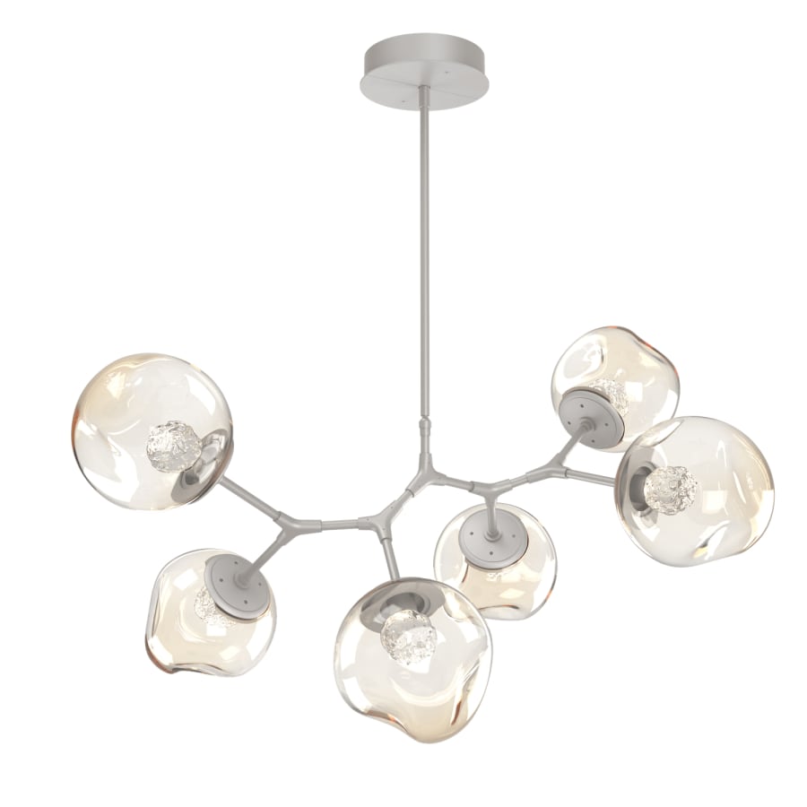 Hammerton Studio Luna 37" Wide LED Crystal Abstract Chandelier