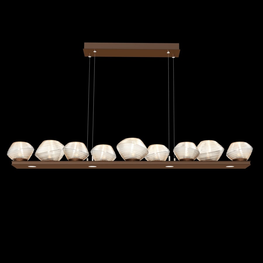 Hammerton Studio Mesa 12 Light 59" Wide LED Linear Chandelier - 3000K