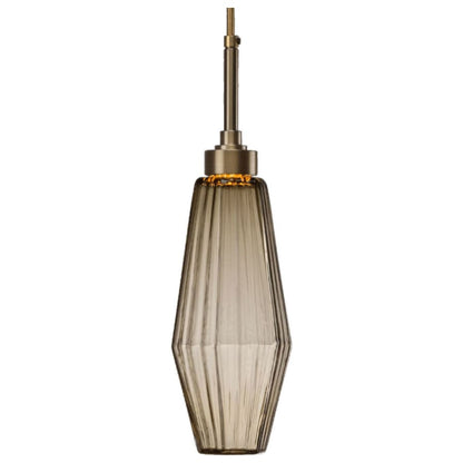 Hammerton Studio Aalto 53" Wide Artisan Crafted Geometric Optic Glass 12 Light Oval Starburst Chandelier