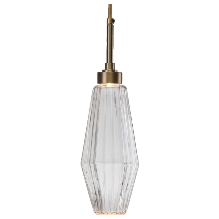 Hammerton Studio Aalto 54" Wide Artisan Crafted Geometric Optic Glass 9 Light Two Tier Chandelier