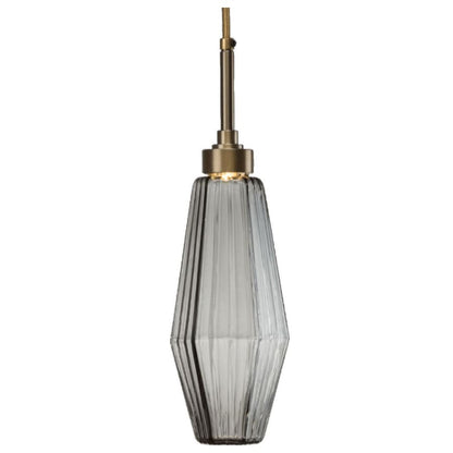Hammerton Studio Aalto 54" Wide Artisan Crafted Geometric Optic Glass 9 Light Two Tier Chandelier