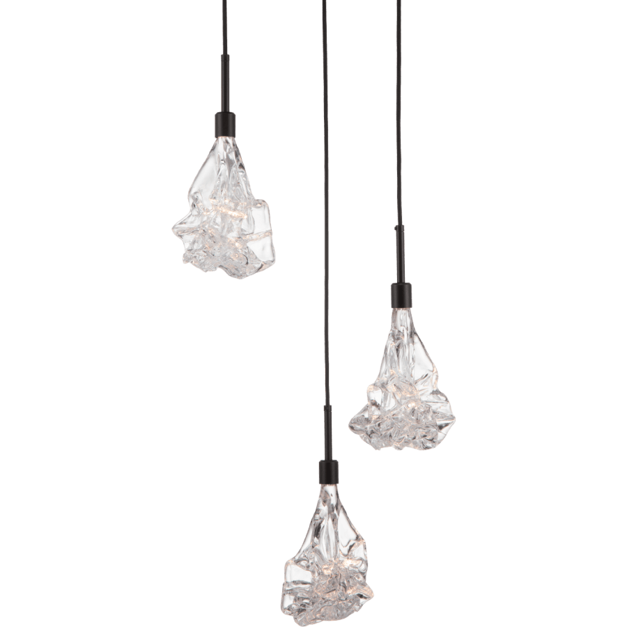 Hammerton Studio Blossom 3 Light 17" Wide LED Multi Light Pendant