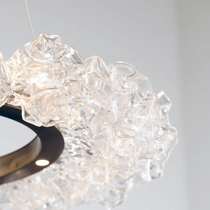 Hammerton Studio Blossom 50 Light 50" Wide LED Ring Chandelier