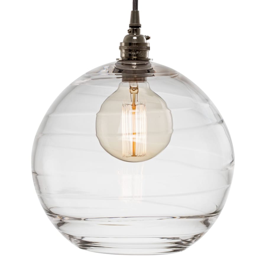 Hammerton Studio Misto 37" Wide Artisan Crafted Optic Glass 12 Light Pendant