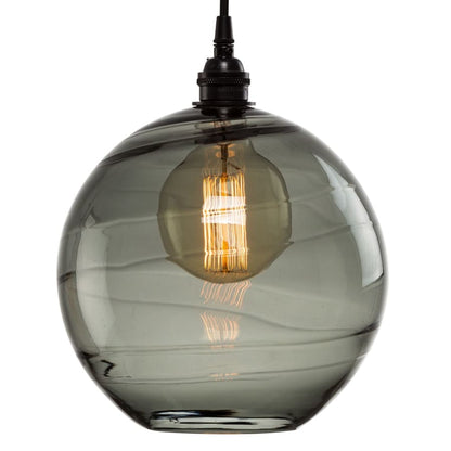 Hammerton Studio Misto 23" Wide Artisan Crafted Optic Glass 5 Light Pendant