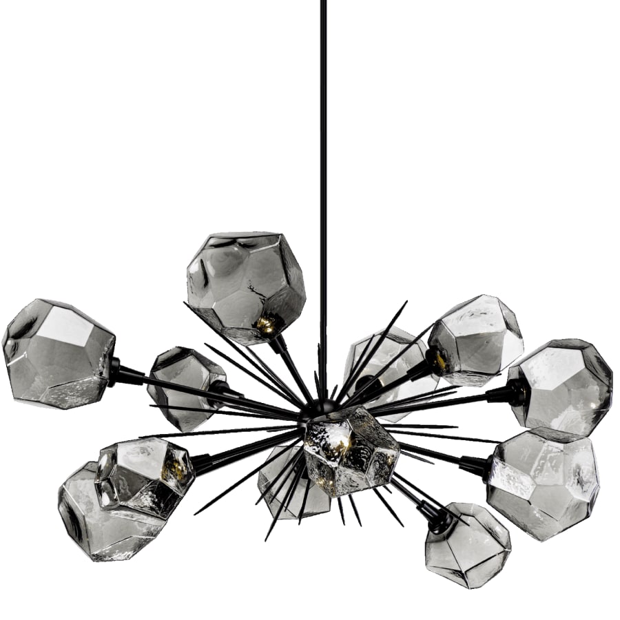 Hammerton Studio Gem Oval Starburst 12 Light 48" Wide LED Chandelier