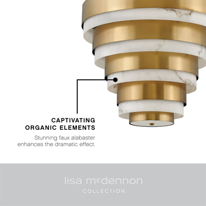 Hinkley Lighting Echelon 8 Light 27" Wide Lisa McDennon Chandelier