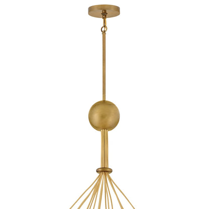 Hinkley Lighting Skye 18 Light 53" Wide Chandelier with Glass Shades