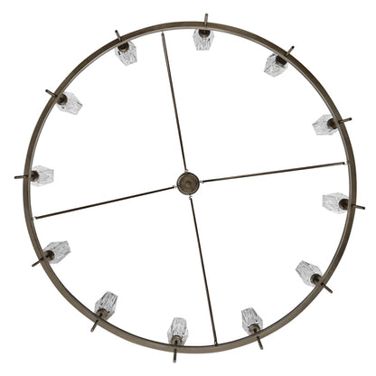 Hinkley Lighting Ana 12 Light 58" Wide Crystal Ring Chandelier