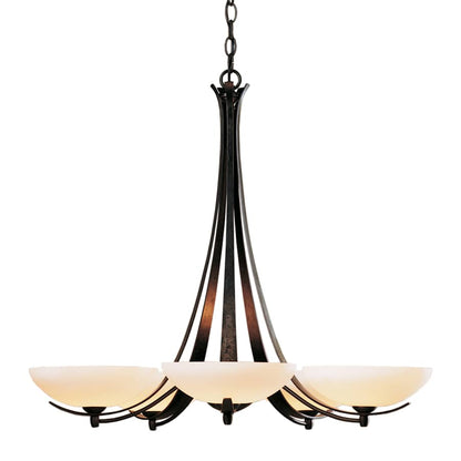 Hubbardton Forge Aegis 5 Light 32" Wide Chandelier