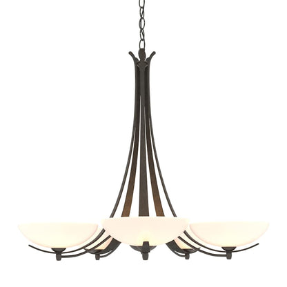 Hubbardton Forge Aegis 5 Light 32" Wide Chandelier