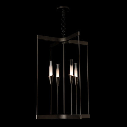 Hubbardton Forge Lilium 4 Light 25" Wide Chandelier