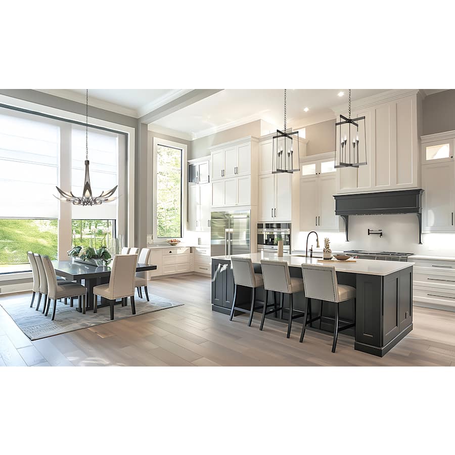 Hubbardton Forge Lilium 4 Light 25" Wide Chandelier