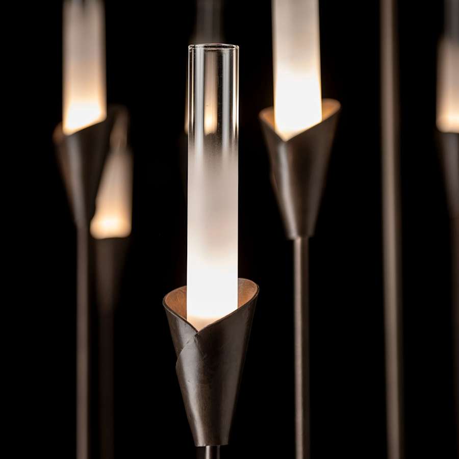 Hubbardton Forge Lilium 12 Light 39" Wide Chandelier
