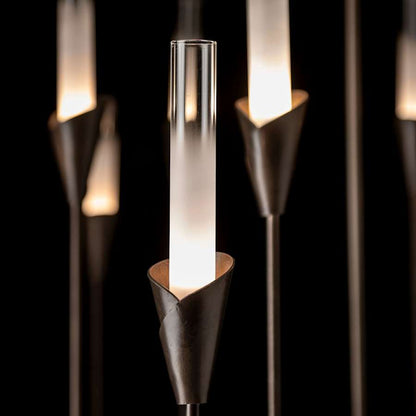 Hubbardton Forge Lilium 12 Light 39" Wide Chandelier