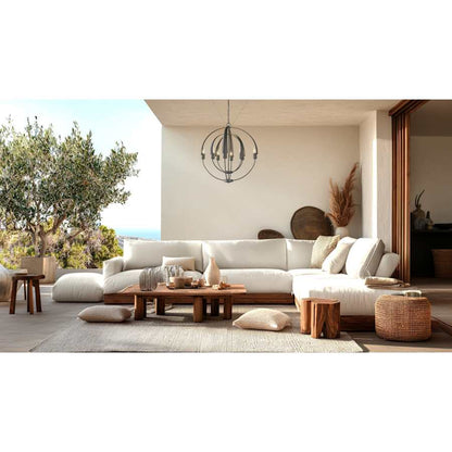Hubbardton Forge Cirque 8 Light 26" Wide LED Globe Outdoor Chandelier