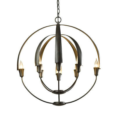Hubbardton Forge Cirque 8 Light 26" Wide Taper Candle Style Chandelier