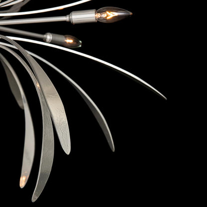 Hubbardton Forge Dahlia 6 Light 33" Wide LED Abstract Chandelier